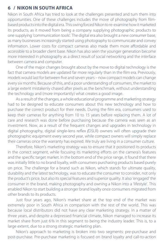 STUDY Case 11 pics A resource-based analysis is