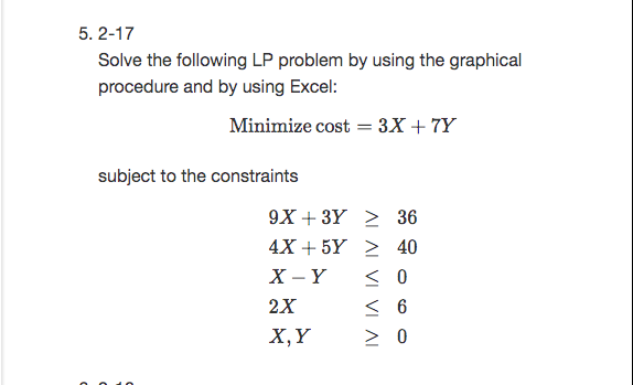 Please solve and answer question fully. 5. 2-17