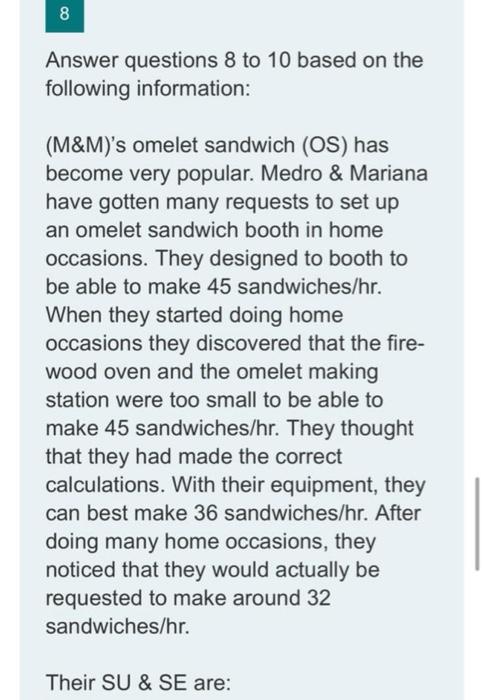 Note: I need one line explanation of all the