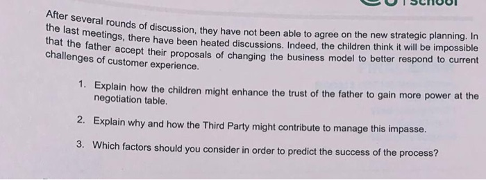 A father and two children are owners of a family