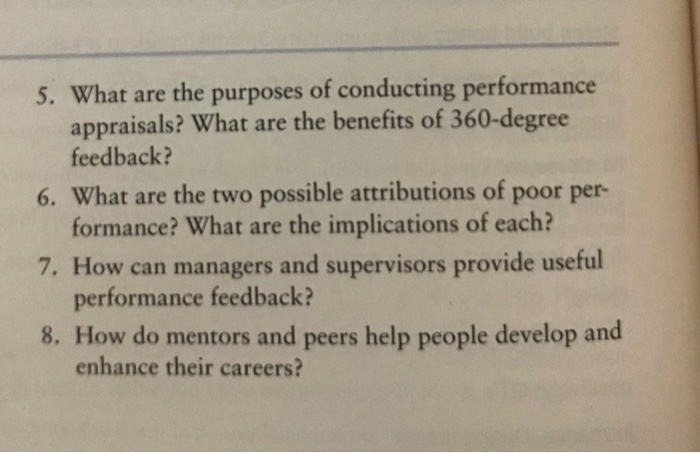 5. What are the purposes of conducting