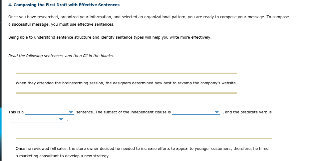 4. Composing the First Draft with Effective