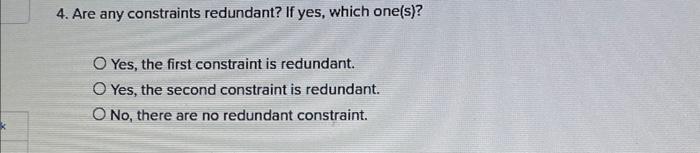 Solve these problems using graphical linear