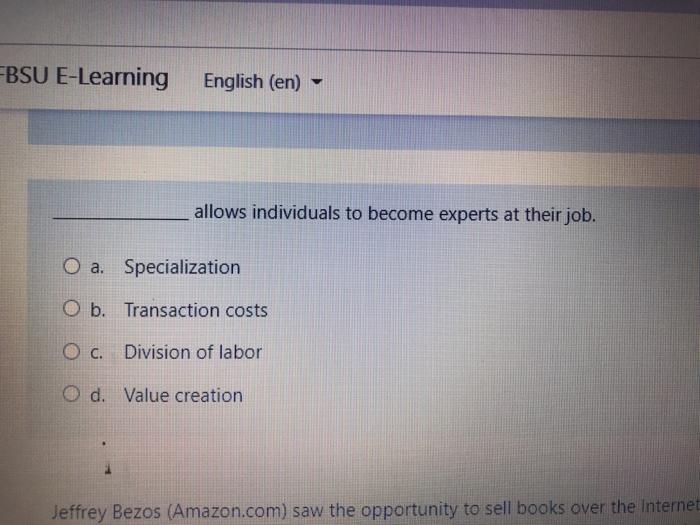 EBSU E-Learning English (en) - allows individuals