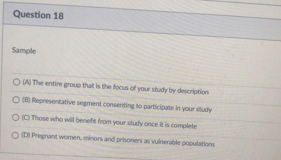 Easy Multiple Choice Research Questions Please