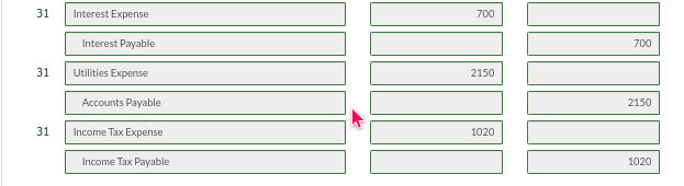 The following is the unadjusted trial balance for