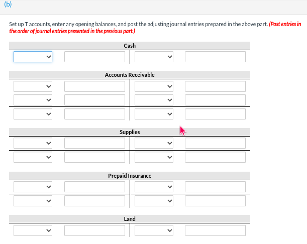 The following is the unadjusted trial balance for