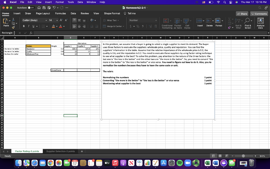 Excel File Edit View Insert Format Tools Data