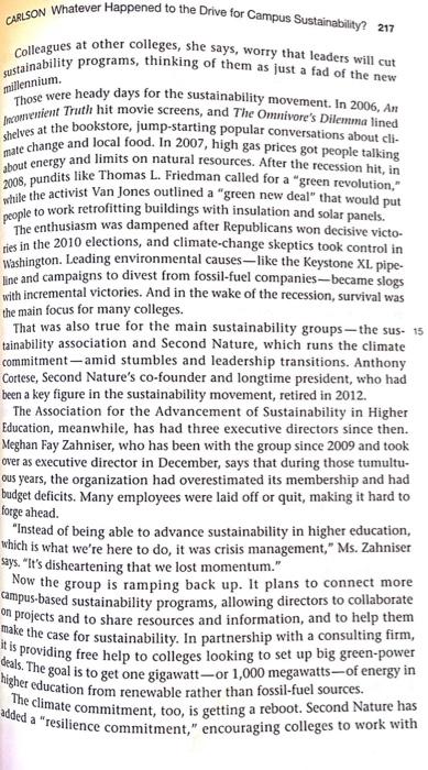 read this article and question given below? 1. Do