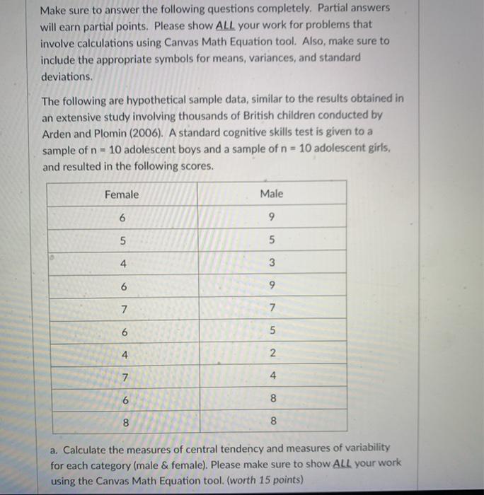 Make sure to answer the following questions