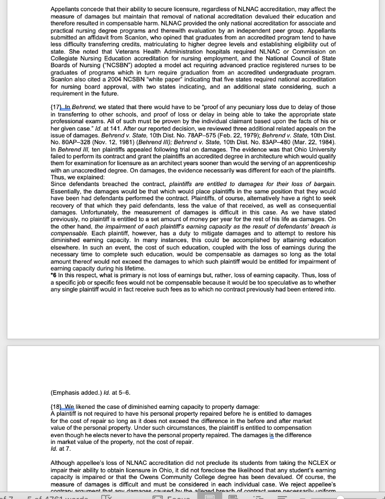 1) In this case, what was the basis for the