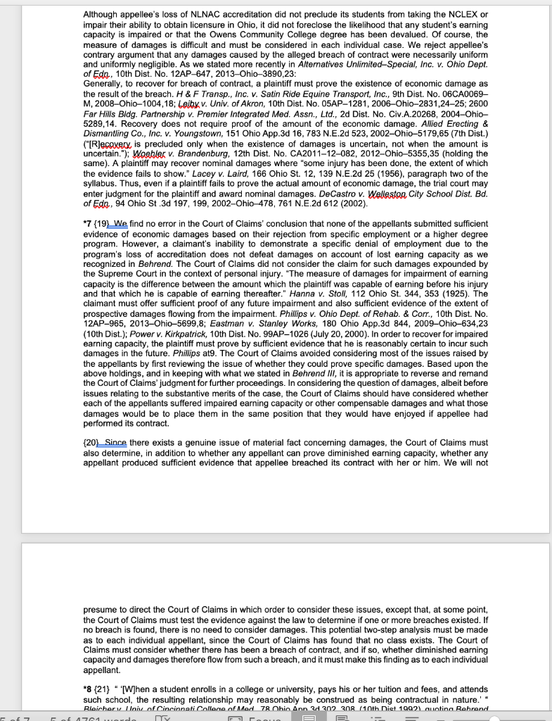 1) In this case, what was the basis for the