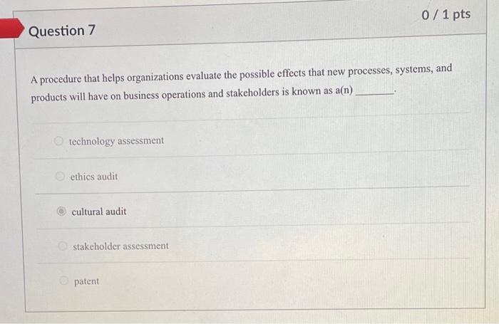 please answer all :) Question 4 Which of the