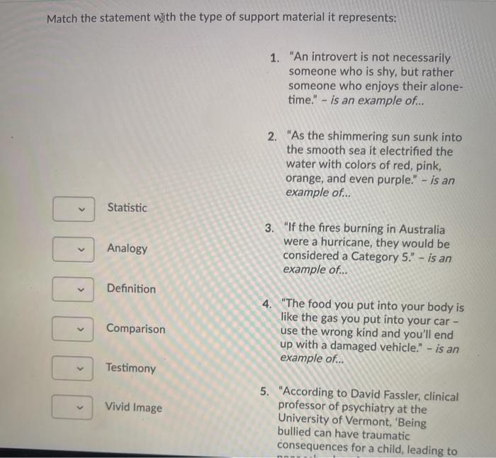 i just need this answer. Match the flaw in each