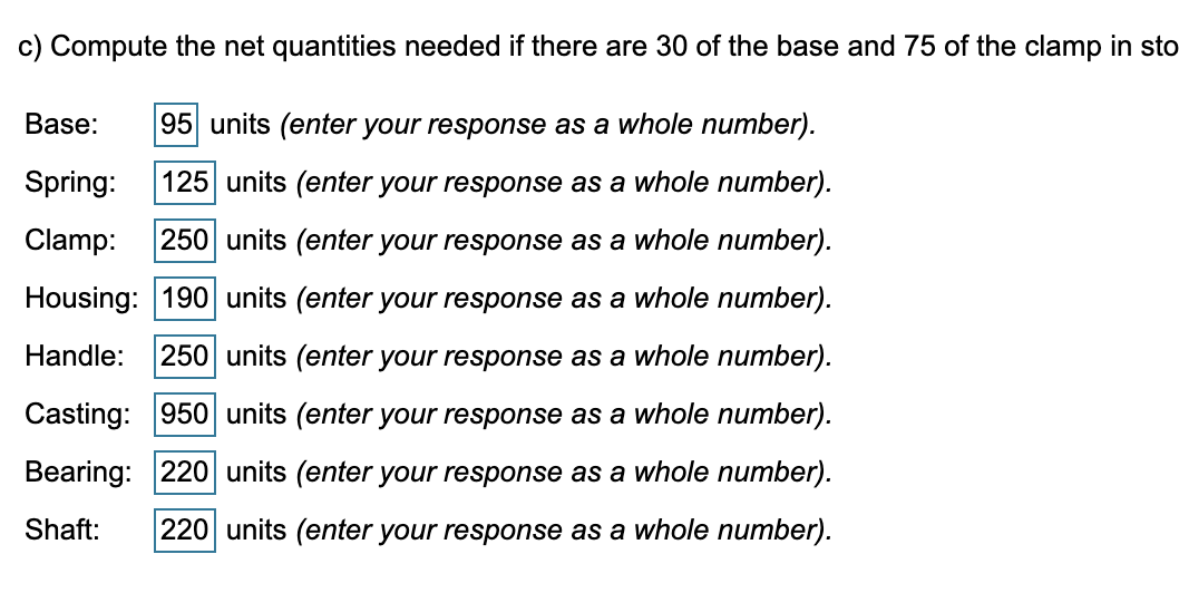 Explain which ones are wrong please There are 125
