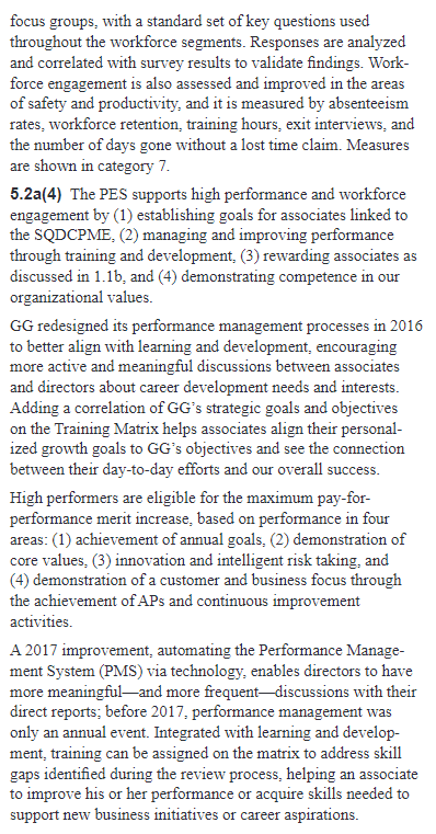Question: Opportunity For Improvement Examples