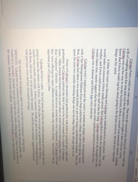 This question is complete. This is a case study..