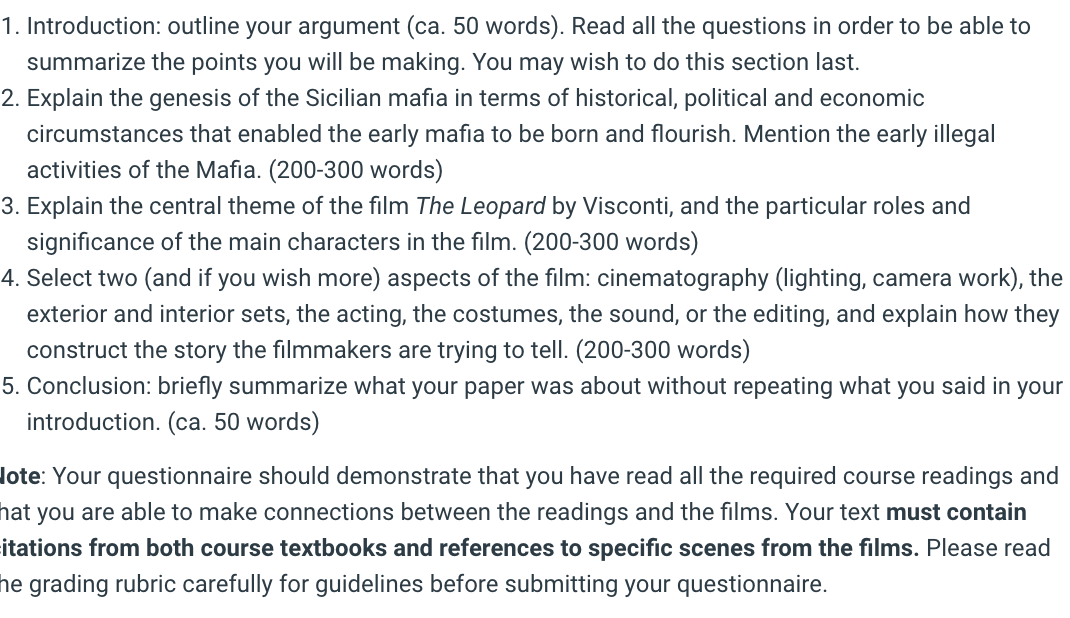 *assignment is due in 4 hours, if anyone can help