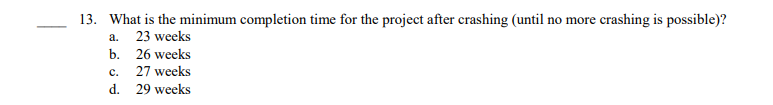 *please answer 13 and SHOW how you got the answer