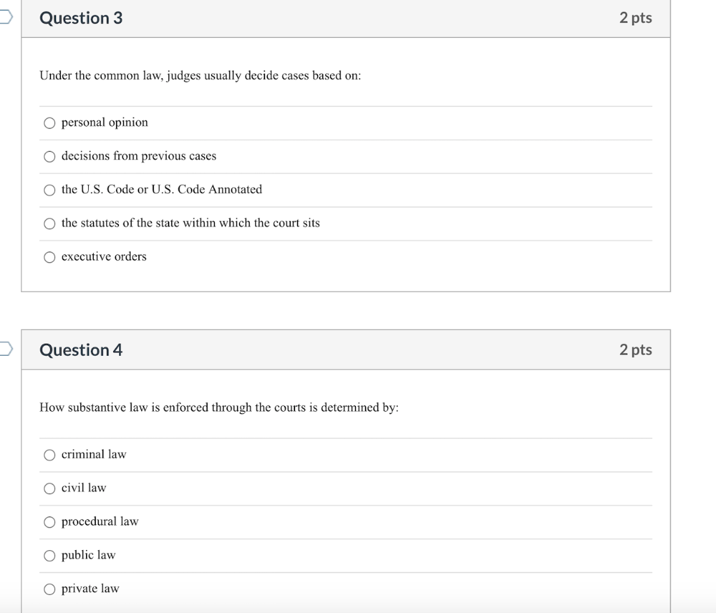 Business law questions Question 1 2 pts Under a