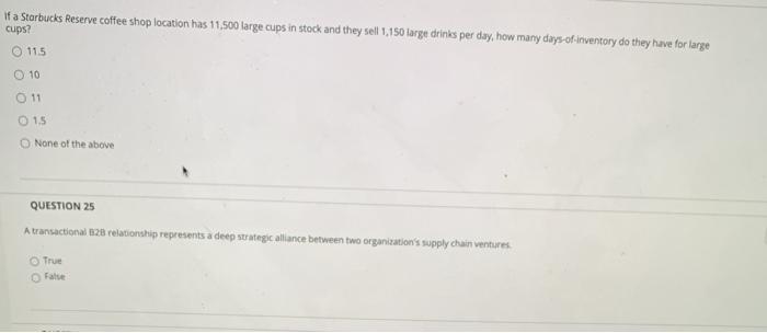 If a Starbucks Reserve coffee shop location has