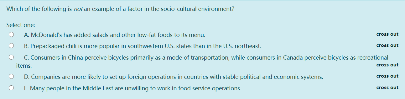 In a SWOT analysis, strengths and weaknesses are
