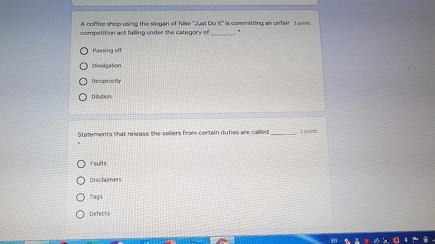 A coffee shop using the slogan of Nike "Just Do