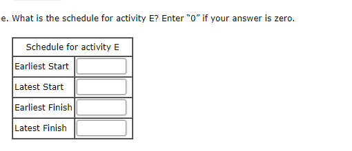 C H A D F Start Finish B E G A B c. DE F G H