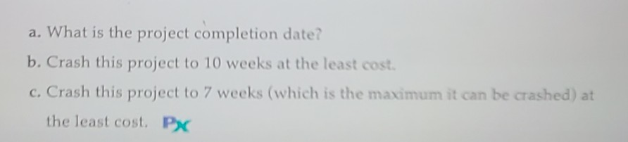 can you please explain each one. Thank you. ...