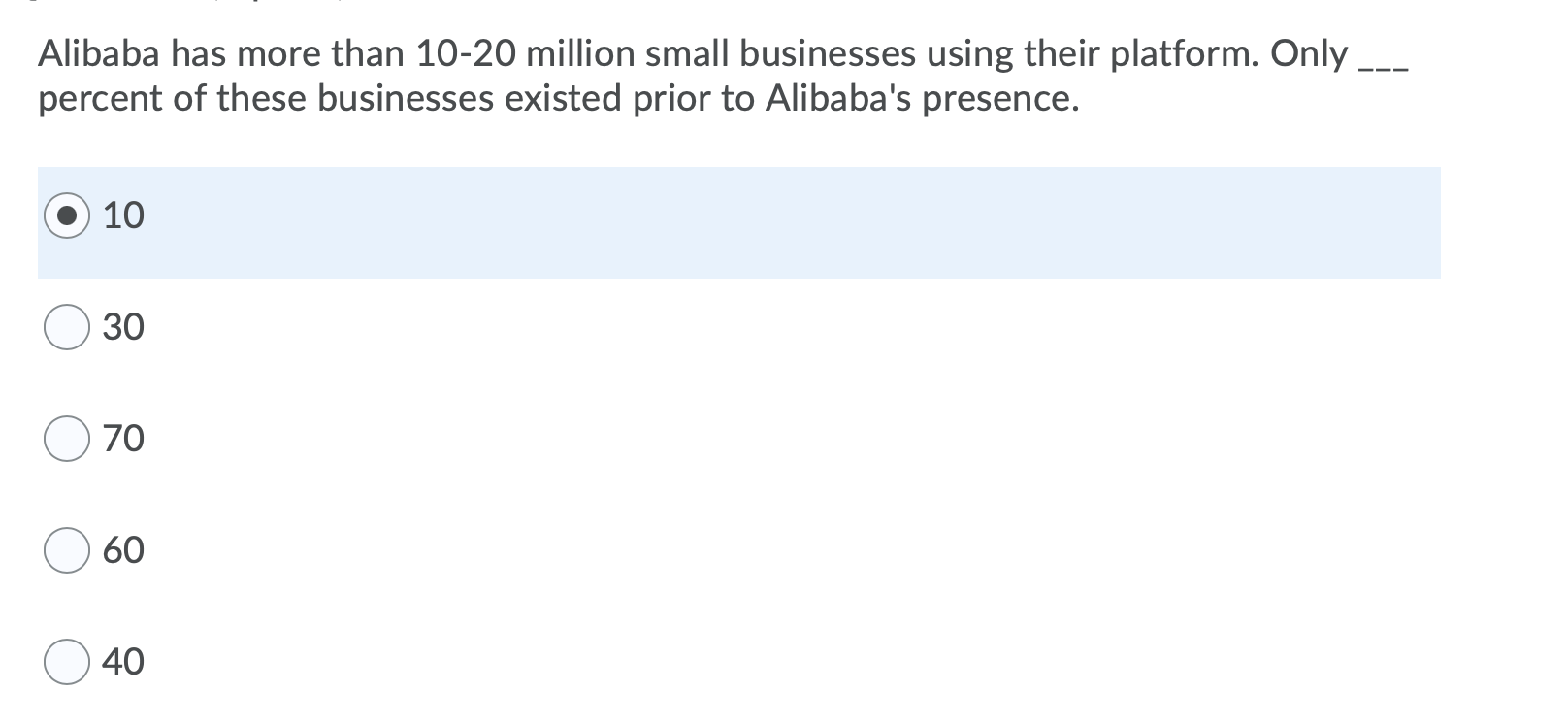 Jack Ma believes that there are three things that