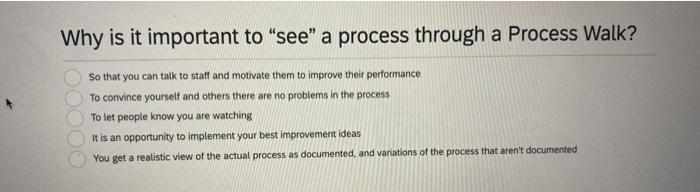 Why should you never personalize the answer to a