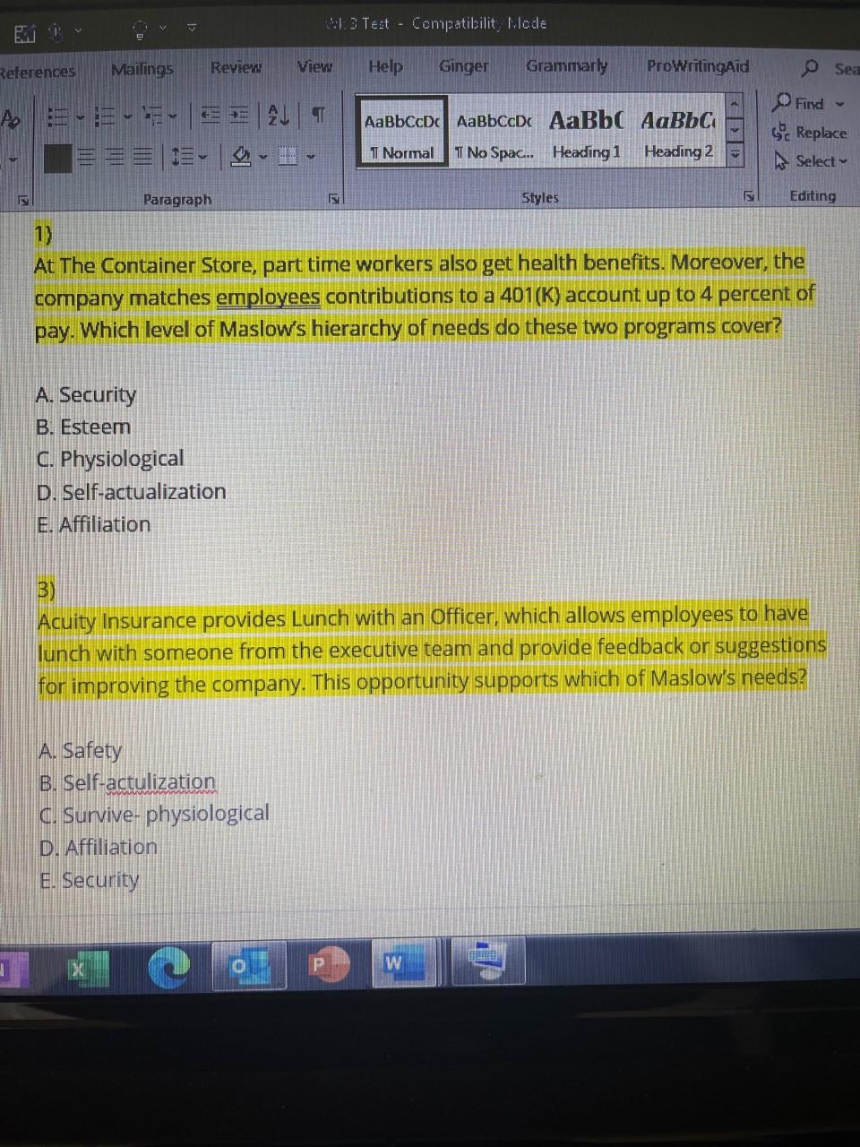 :: 3 Test - Compatibilit blode References