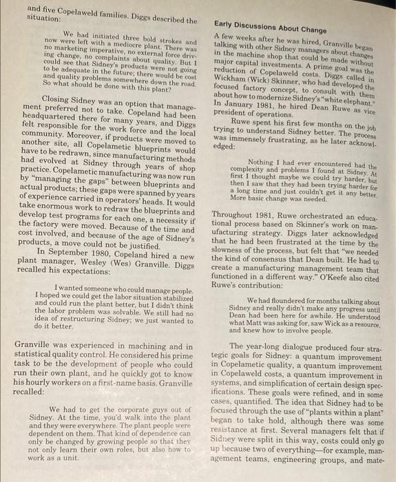 Discuss the six tools of the operating manager: