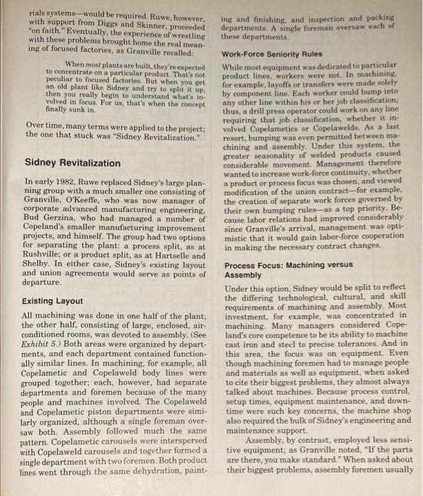 Discuss the six tools of the operating manager: