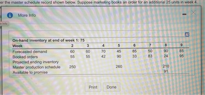 i need help finding the projected ending