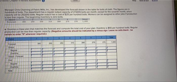 Enabled: Chapter Review Assessment Help Save Eat