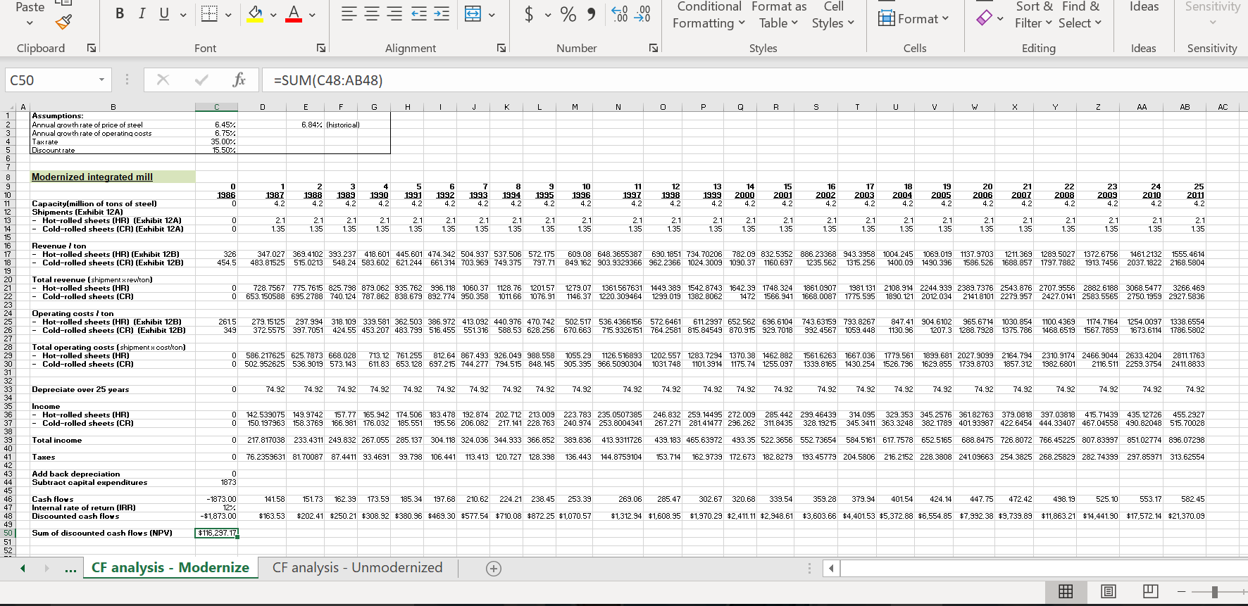 This is all the information needed, question a.