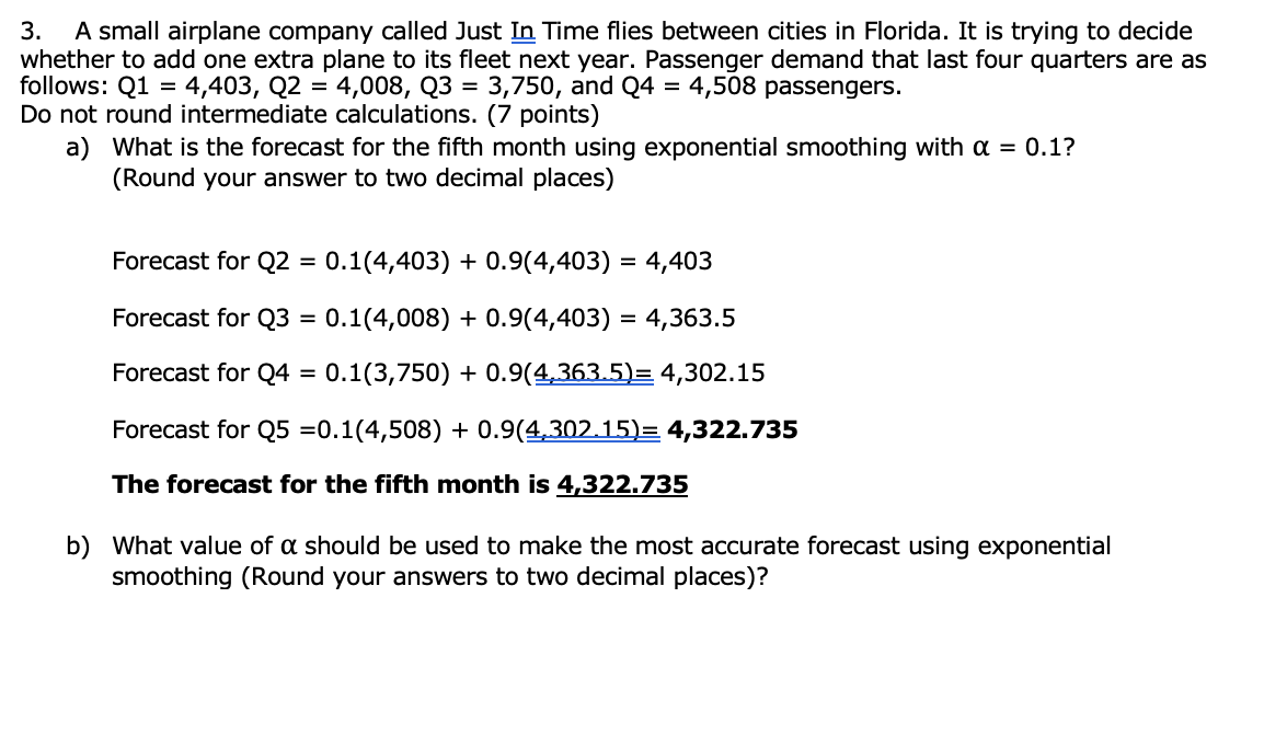 3. A small airplane company called Just In Time