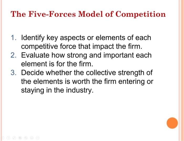 Strategic management Explain to me each point in