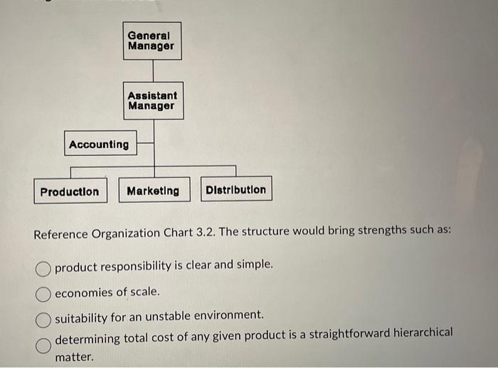Reference Organization Chart 3.2. The structure