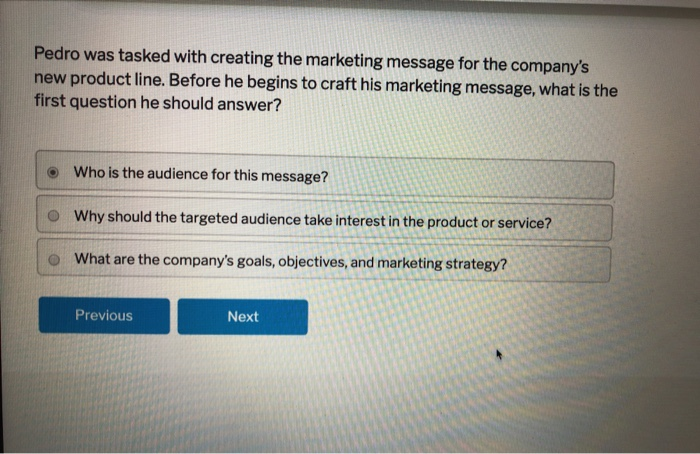 Pedro was tasked with creating the marketing