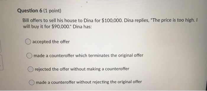 Question 1 (1 point) Yvette asks Thomas, "Do you