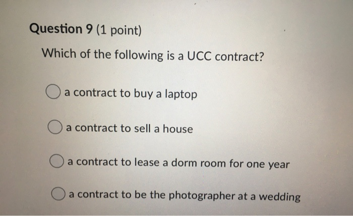 Question 1 (1 point) Yvette asks Thomas, "Do you