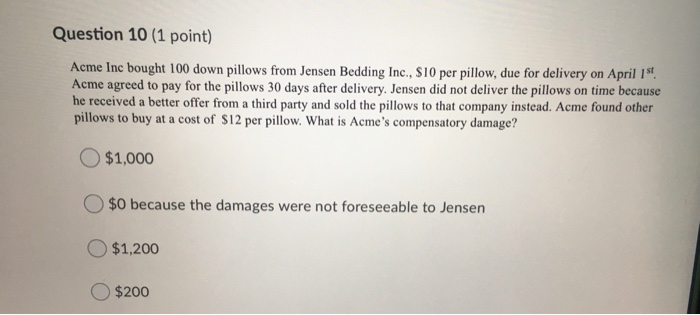 Question 1 (1 point) Yvette asks Thomas, "Do you