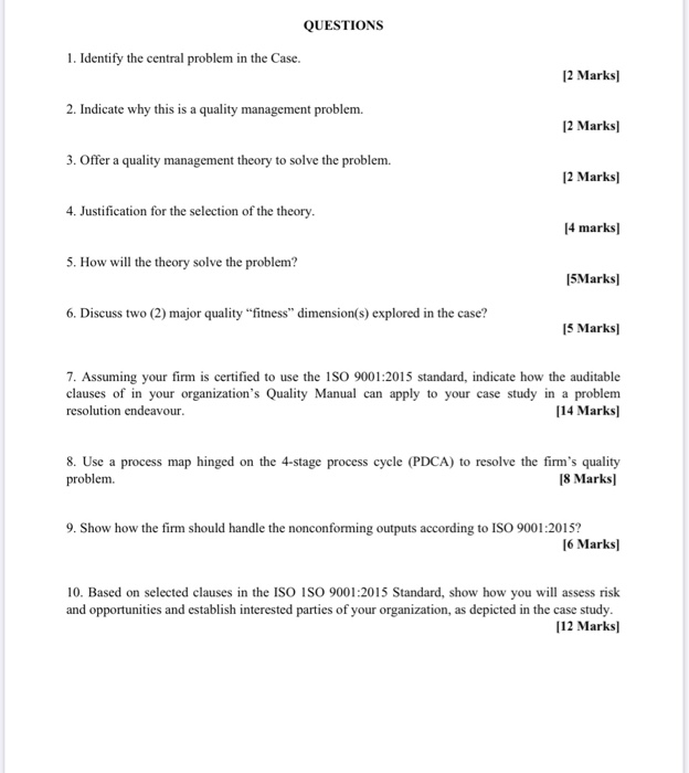 CASE STUDY CASE 750W MICROWAVE OVEN. COMPULSORY