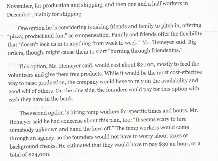 PROBLEM STATEMENT A clear and concise statement