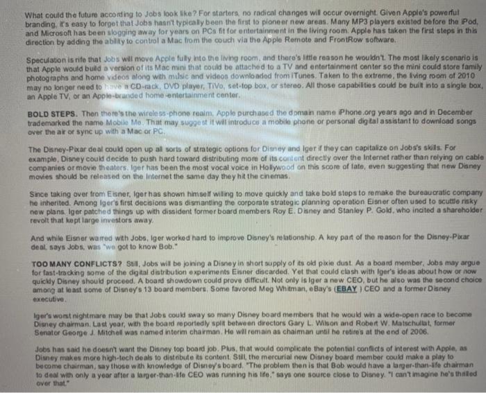 Magic Kingdom Please read the following article