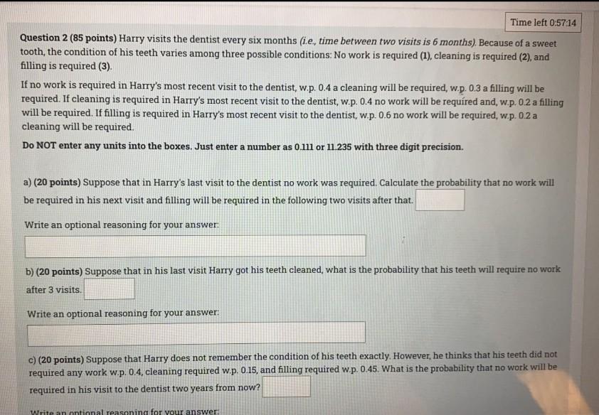 Write an optional reasoning for your answer: c)