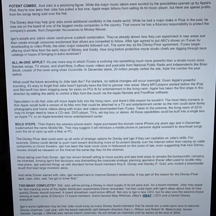 Magic Kingdom Please read the following article