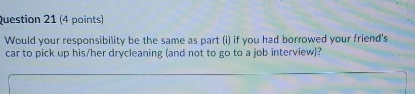 Case Study 2 You have a job interview in Toronto